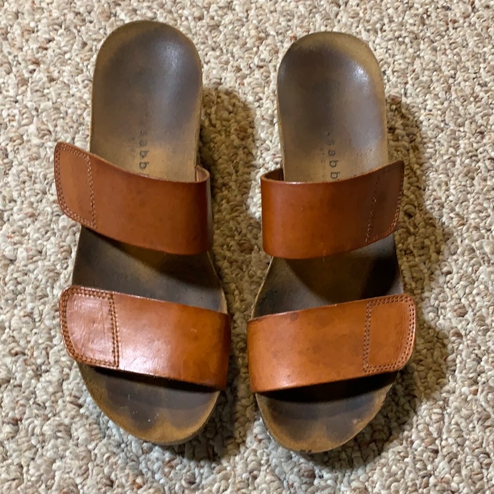 Lola Sabbia for Eric Michael Leather Wedges